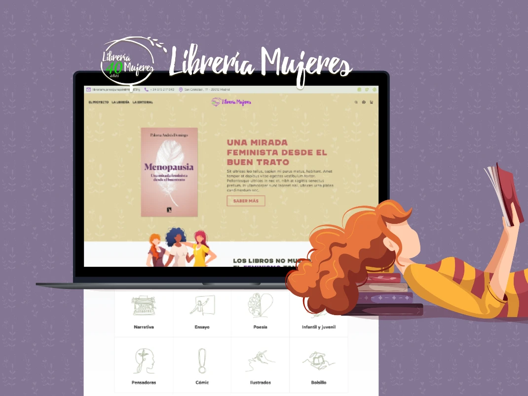 Librería mujeres