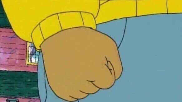 Arthur's scene with a close-up of his fist clenched at his hip.